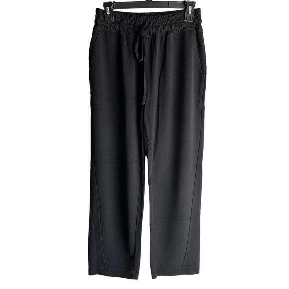 LILITH Ladies Black Casual Comfort  Career Drawstring‎ Pants with Pockets, M - Picture 1 of 4